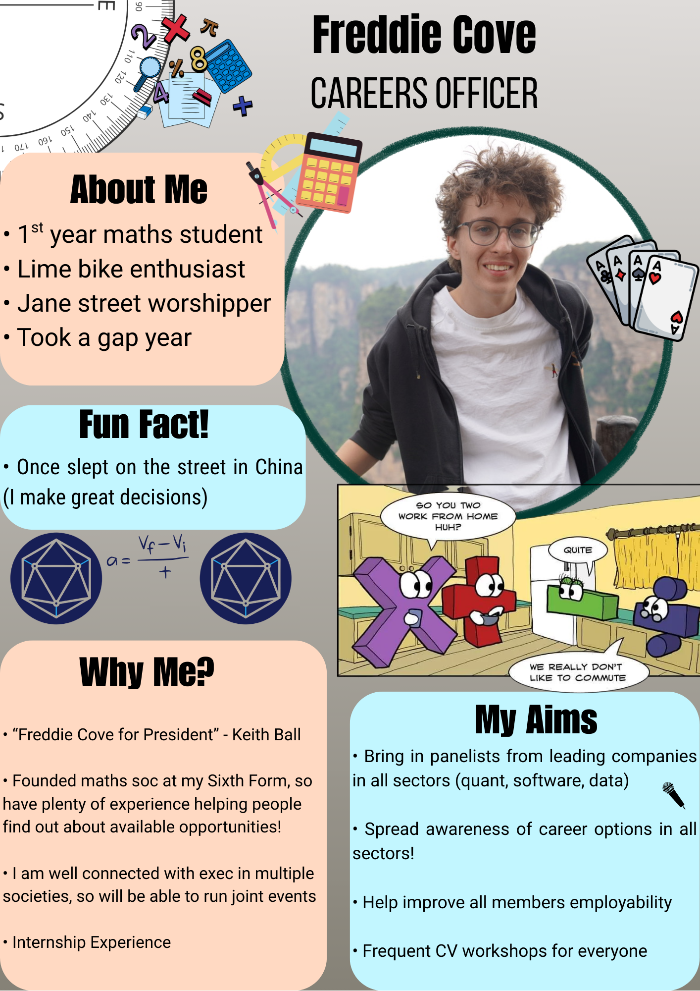 Freddie Cove (Careers)